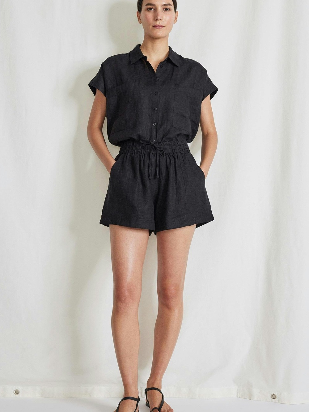 APIECE APART TRAIL SHORT CREAM - Picture 3 of 6